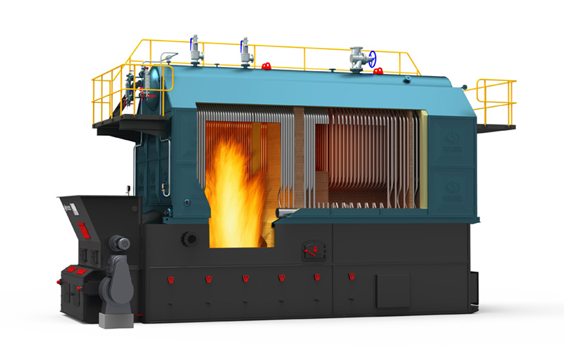 10T導(dǎo)熱油鍋爐實(shí)拍